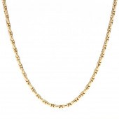 18KT GOLD FANCY CHAIN NECKLACE, CHIMENTO