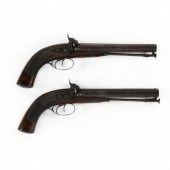 CASED PAIR OF ENGLISH DOUBLE-BARREL