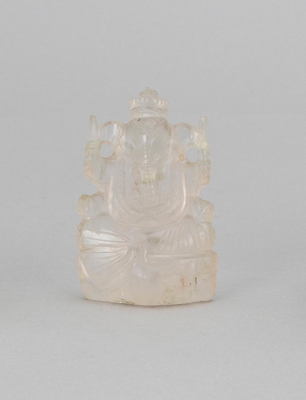 CHINESE ROCK CRYSTAL CARVING OF 34c2ba