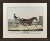 REPRODUCTION CURRIER & IVES LITHOGRAPH