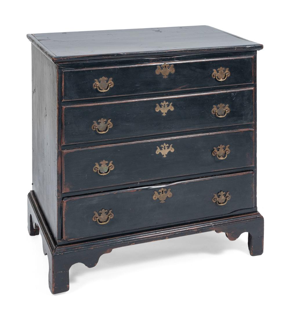 COUNTRY CHIPPENDALE BLANKET CHEST 34c9f4