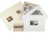 SEVEN WORKS ON PAPER 19TH AND 20TH CENTURY