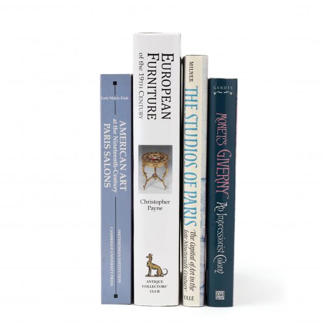 FOUR BOOKS ON CONTINENTAL ART AND 34a50b