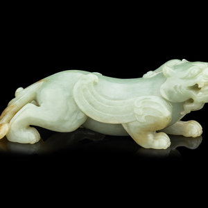 A Chinese Celadon Jade Figure of 34a5f1