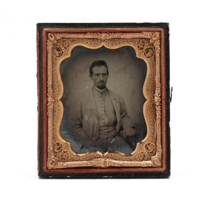 EARLY WAR SIXTH PLATE AMBROTYPE 34a96d