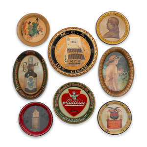 A Collection of Eight Tin Lithographed 34ddfd