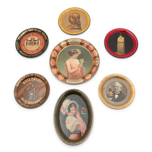 A Collection of Seven Tin Lithographed 34ddfe
