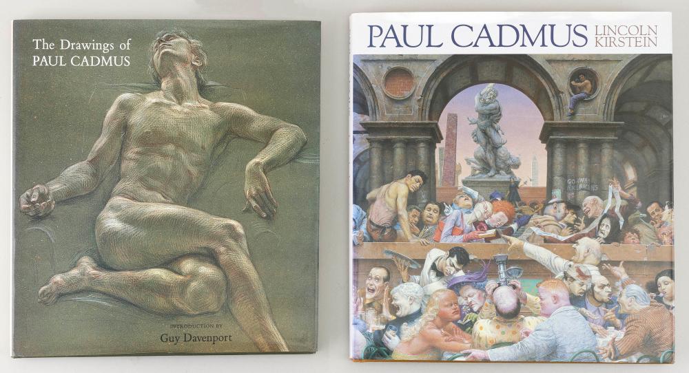 TWO PAUL CADMUS AUTOGRAPHED BOOKS 34e591