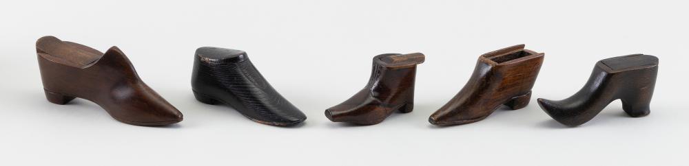 FIVE ENGLISH/CONTINENTAL SHOE-FORM