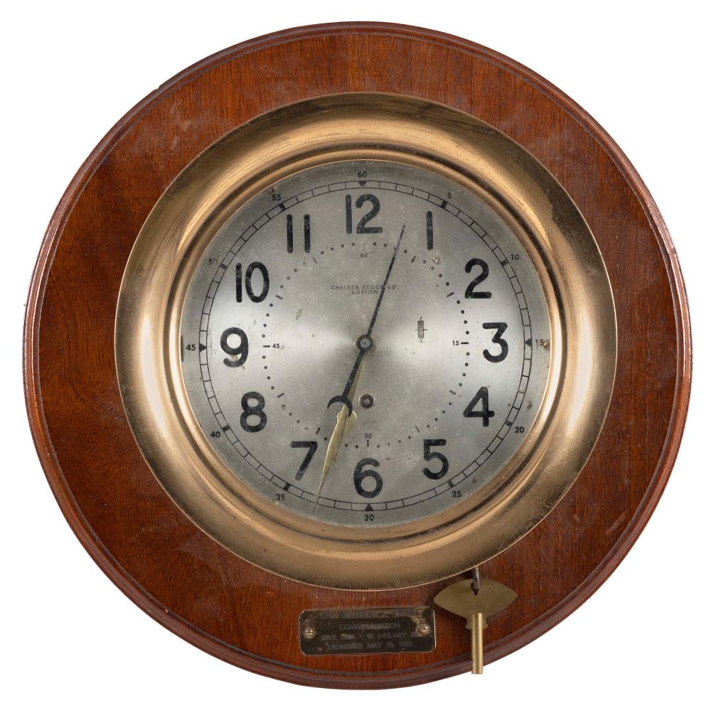 BRASS CHELSEA SHIP S CLOCK FROM 34f139