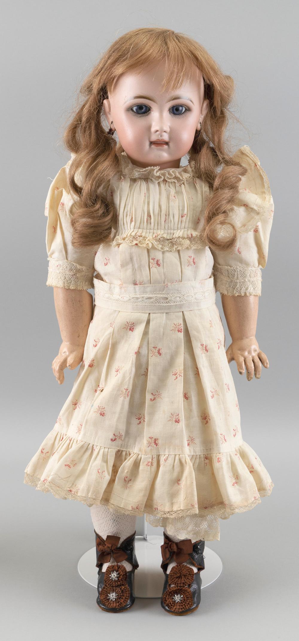 FRENCH JUMEAU BISQUE-HEAD DOLL