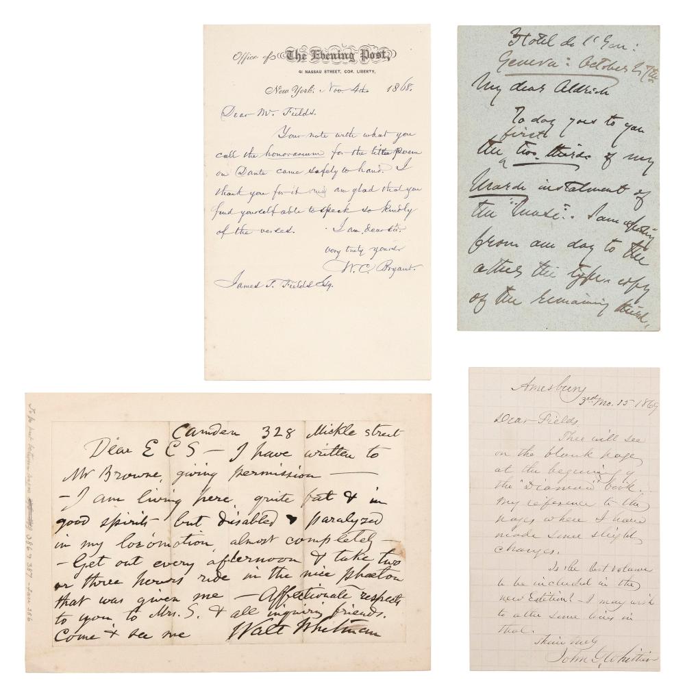 COLLECTION OF SIGNED LETTERS INCLUDING 34d6d2