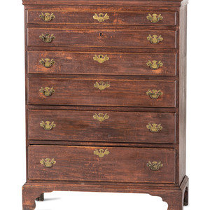 A Chippendale Stained Cherrywood 350665