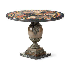 An Italian Bronze Side Table with 350f9e