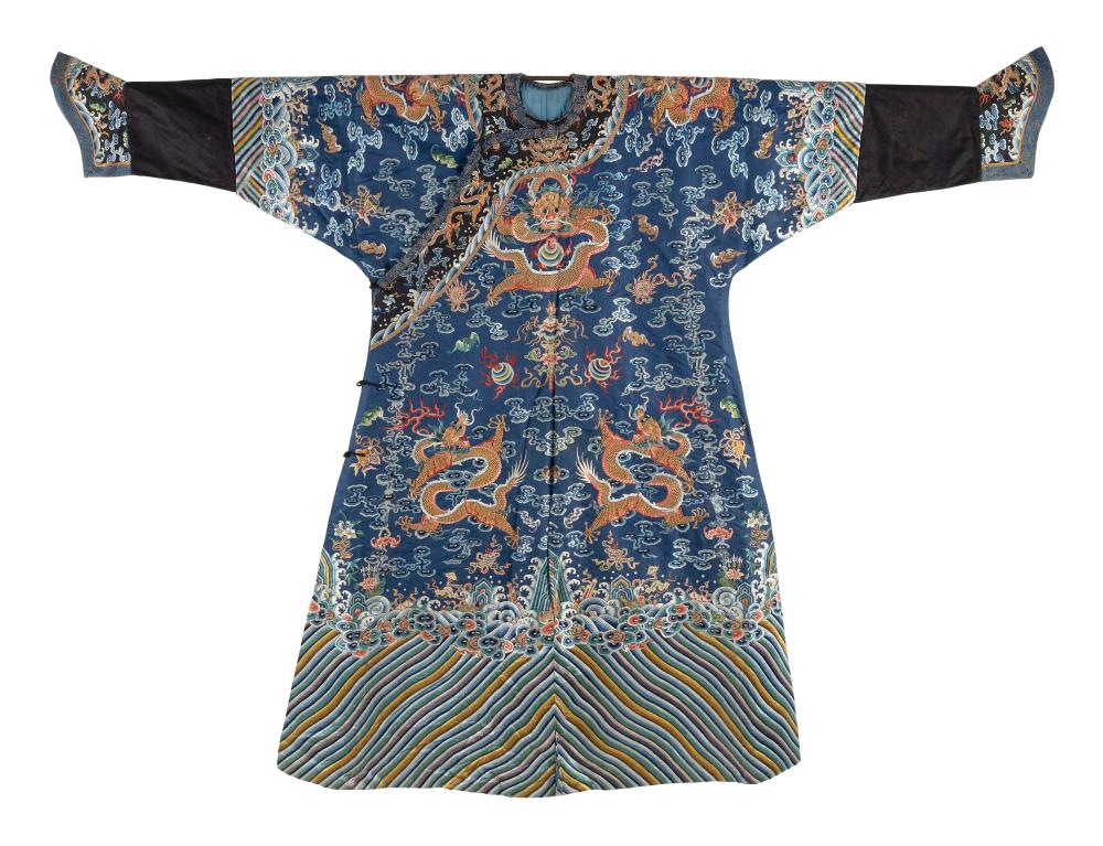 CHINESE SILK EMBROIDERED IMPERIAL 351351
