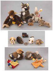 FOURTEEN STEIFF ANIMALS, MOST WITH TAGS
