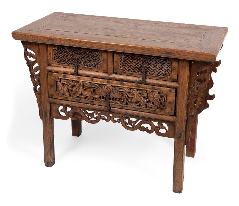 CHINESE ELMWOOD ALTAR TABLE EARLY 34f6dd