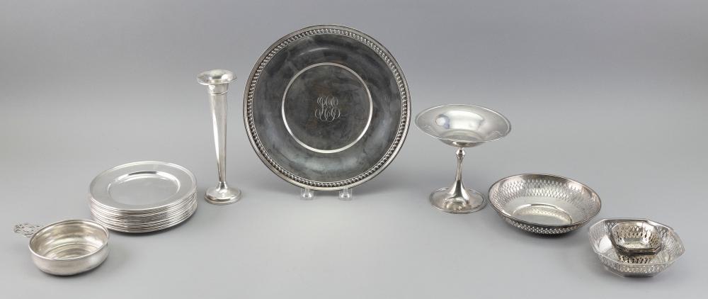 GROUP OF SILVER TABLEWARE FROM 34fa85