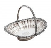 PAUL STORR SILVER CAKE BASKET With coat