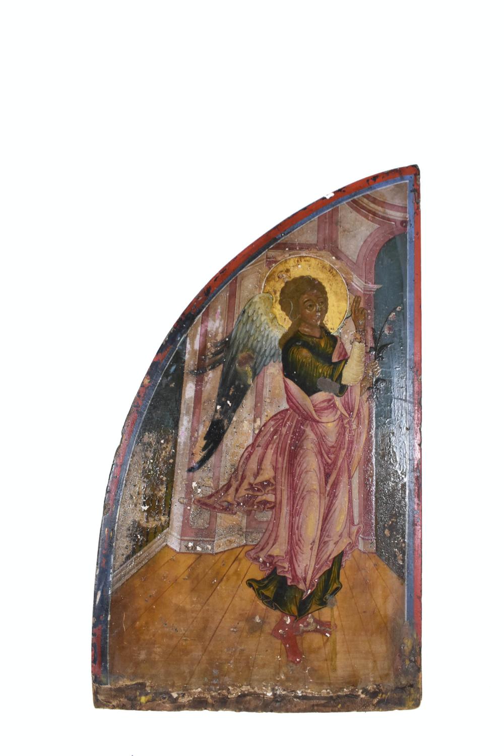 FINE RUSSIAN PAINTED PANEL THE 353c4a