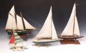 (4) MODEL SAILING SHIPS, ENDEAVOR