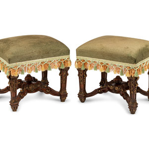 A Pair of Louis XIV Style Carved 35207e
