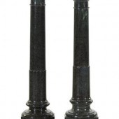 A Pair of Neoclassical Carved Verde 35256a