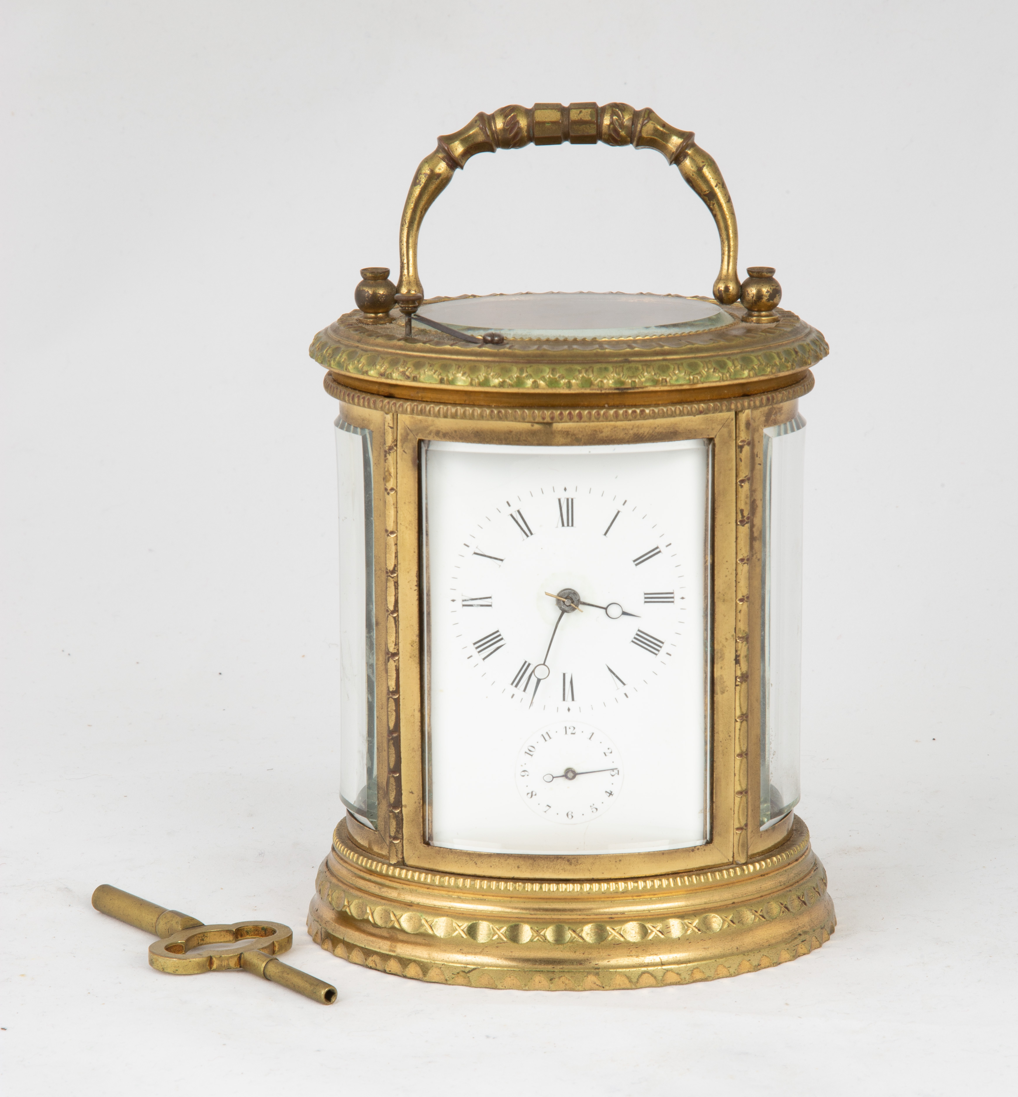 FRENCH CARRIAGE CLOCK WITH REPEATER 352946