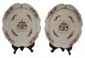  2 CHINESE EXPORT PORCELAIN ARMORIAL 355358