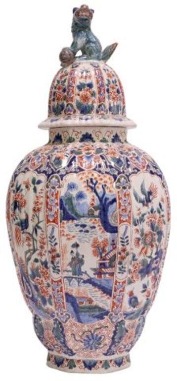 DELFT CHINOISERIE POLYCHROME FAIENCE 355581