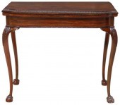 ENGLISH CHIPPENDALE STYLE MAHOGANY 3555d5