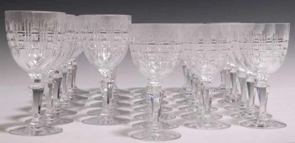  30 FRENCH BACCARAT TURIN CRYSTAL 3556bb