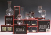 (25) RIEDEL COLORLESS GLASS STEMWARE