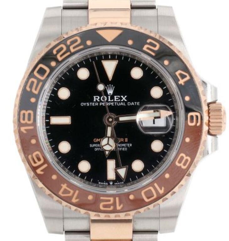 ROLEX OYSTER ROOTBEER GMT MASTER 355763