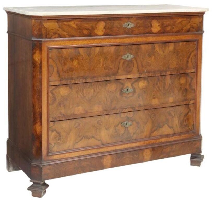 FRENCH LOUIS PHILIPPE PERIOD BURLWOOD 35591d