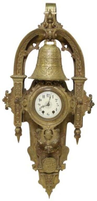 FRENCH GOTHIC REVIVAL BRONZE EXTERNAL 355d2a