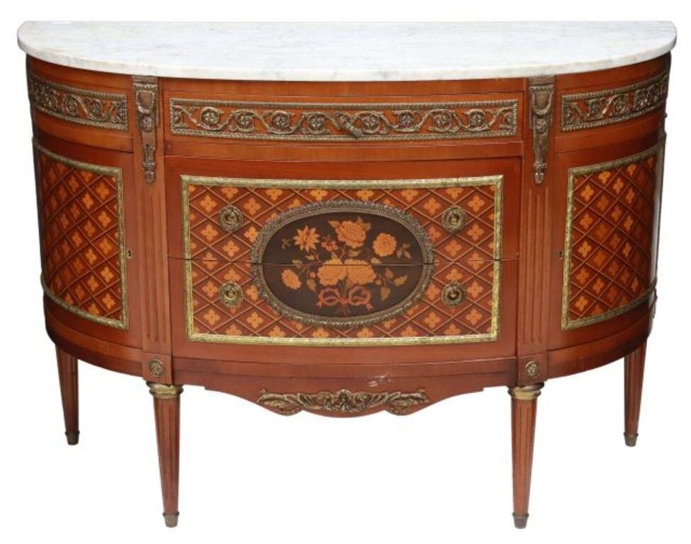 FRENCH LOUIS XVI STYLE MARQUETRY 3562e4