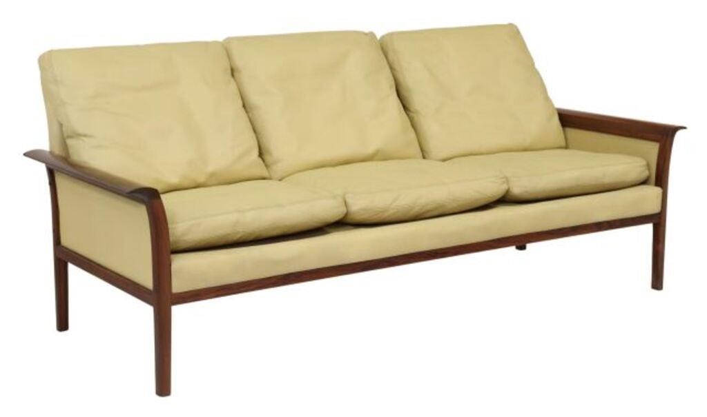 MID CENTURY MODERN ROSEWOOD LEATHER 3563f9