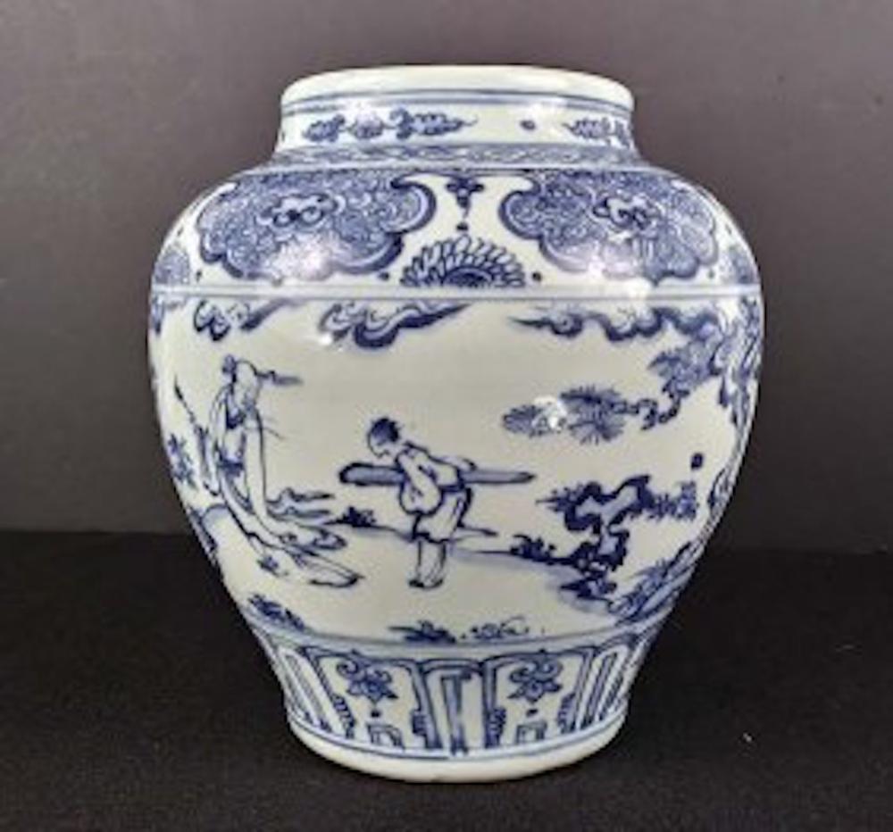 CHINESE BLUE WHITE PORCELAIN 3548a2