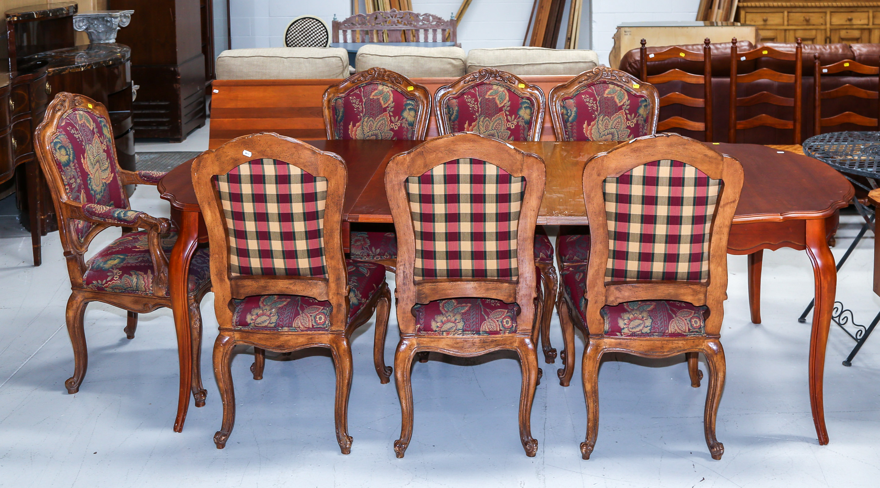 FRENCH STYLE DINING CHAIRS TABLE 354a49