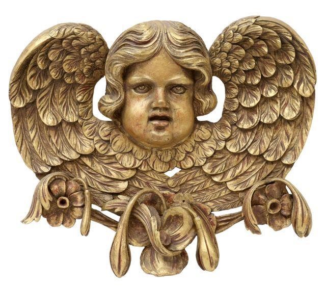 CONTINENTAL GILTWOOD PUTTO MASK 3578d0