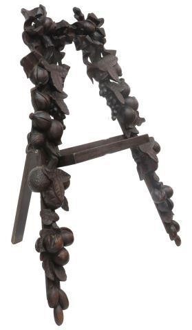 BLACK FOREST STYLE CARVED WOOD 3578f1