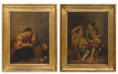 (2) AFTER BARTOLOME MURILLO OLEOGRAPHS