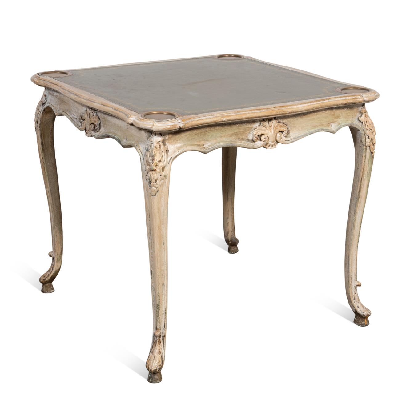 LOUIS XV STYLE DISTRESSED PAINTED 358323