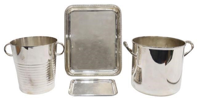  4 FRENCH CHRISTOFLE SILVERPLATE 358834
