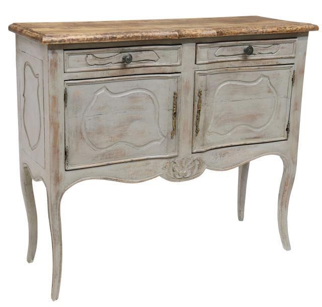 FRENCH LOUIS XV STYLE PAINTED SIDEBOARD 358d53
