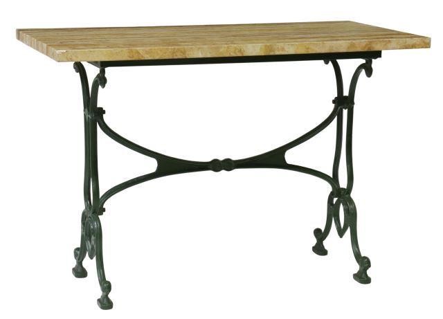 FRENCH STONE TOP CAST IRON BISTRO 358d92