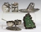 (5) SILVER TABLE ITEMS & ACCESSORIES,