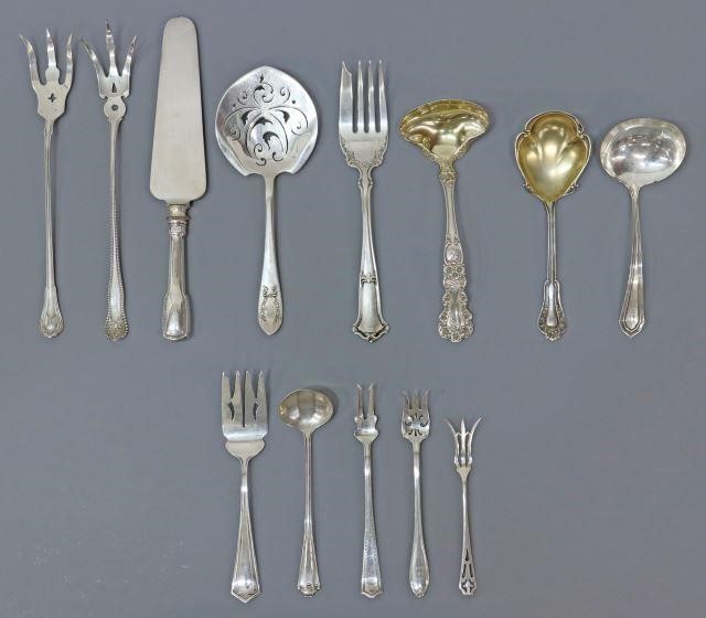  13 AMERICAN STERLING SILVER SERVING 356d0f