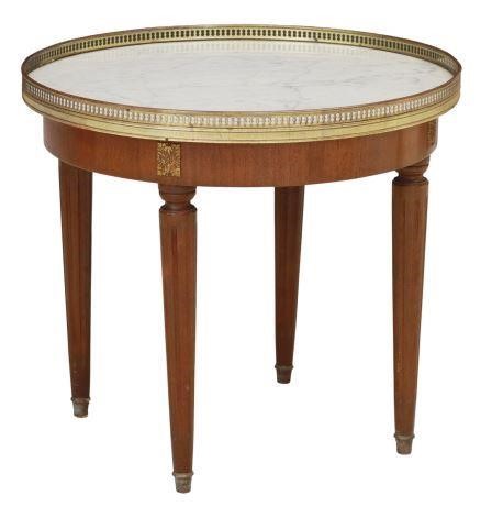 FRENCH LOUIS XVI STYLE MARBLE TOP 356d5d